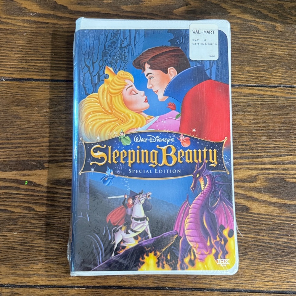 Disney Sleeping Beauty Special Edition Cover - VHS. Sealed. Unopened